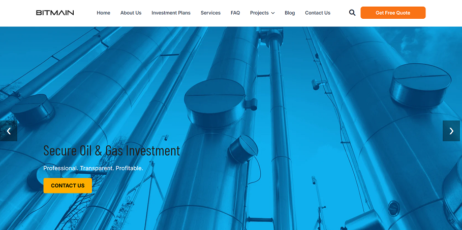 Bitmain Oil & Gas Logo